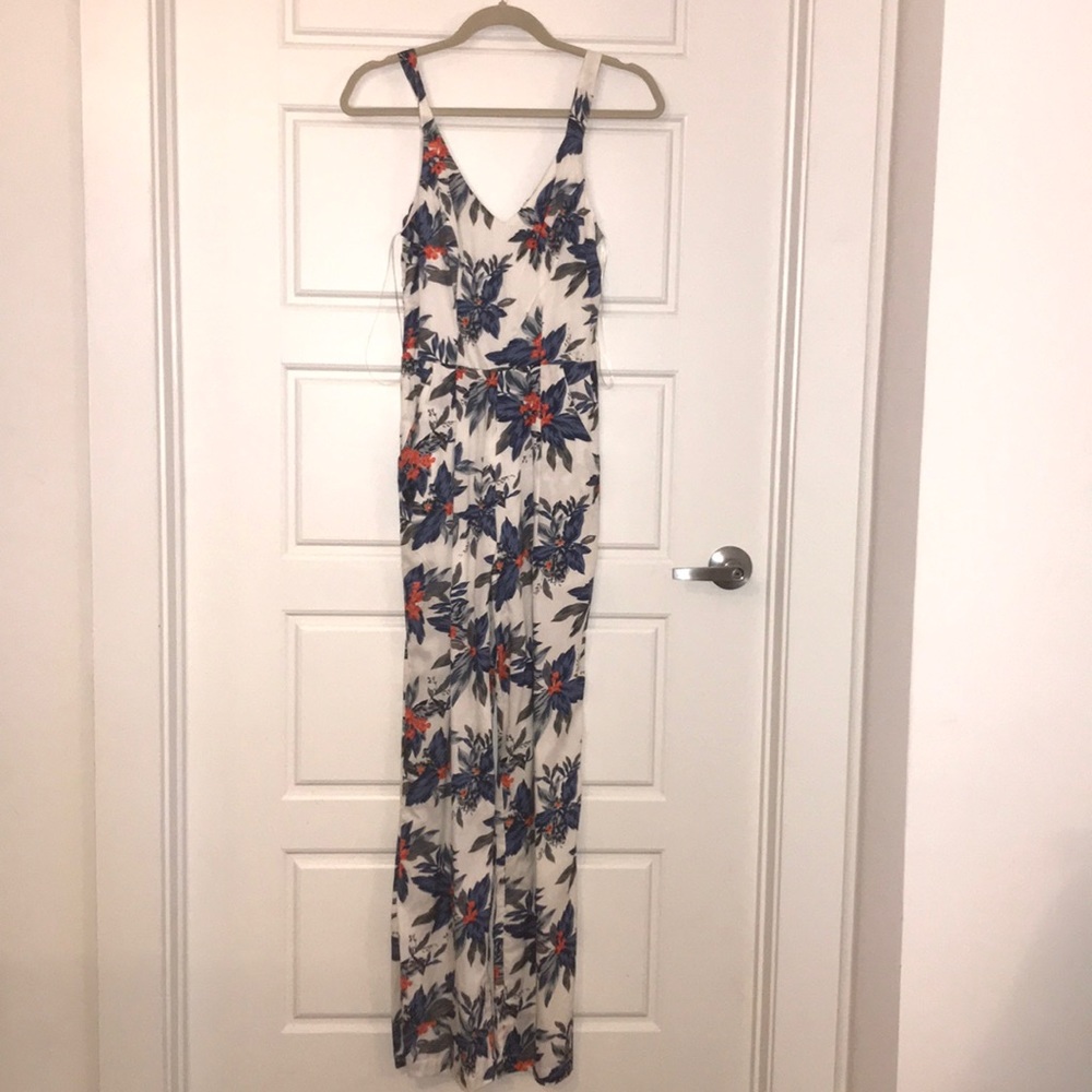 floral jumpsuit